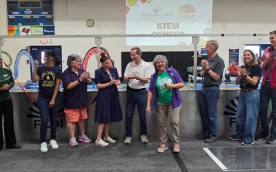 Celebrating the HCPS/FCDI STEM Center at Adams Middle School!